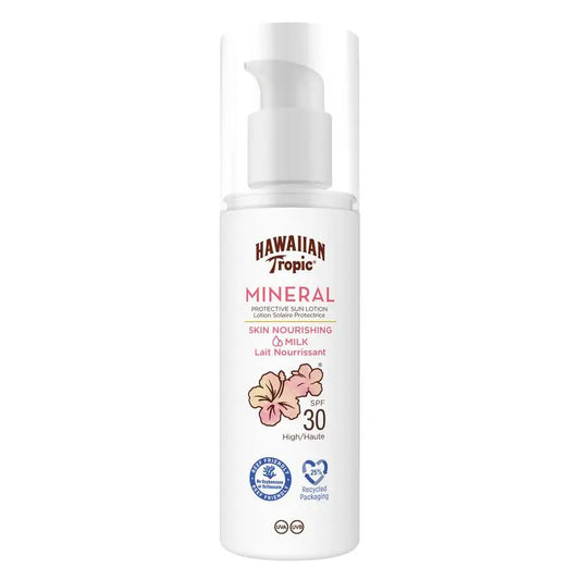 Hawaiian Tropic Sun Milk Mineral Spf30, 100 Ml