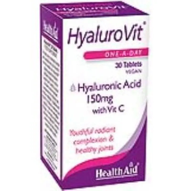 Health Aid Hyalurovit (Acido Hialuronico)150Mg. 30Comp. 