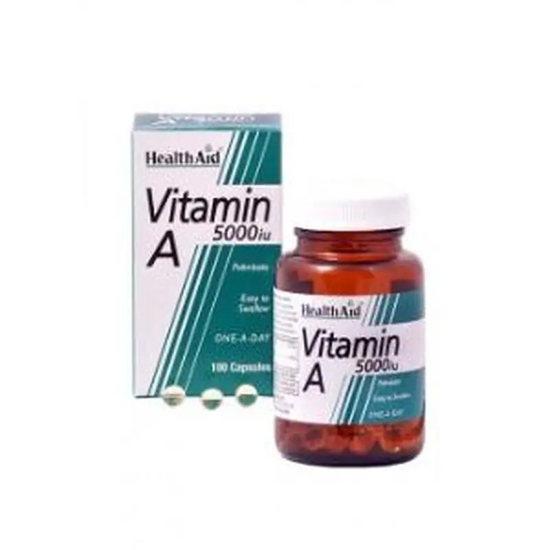 Health Aid Vit A 5000Ui Con Vit D 400Ui 100Cap. 