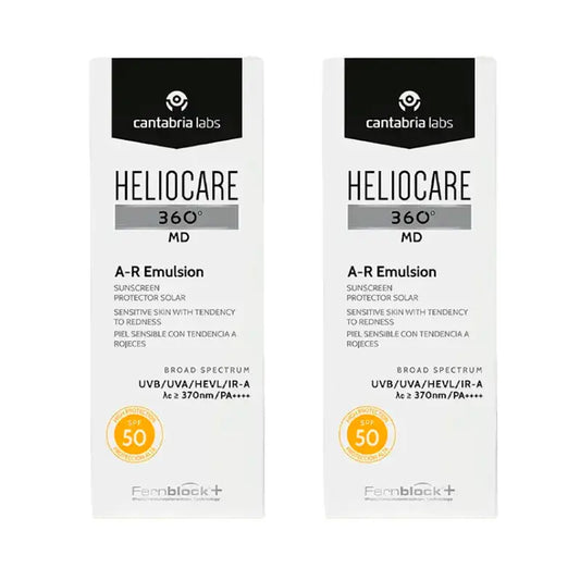 Heliocare 360º Md A-R Emulsion, 2 X 50 Ml