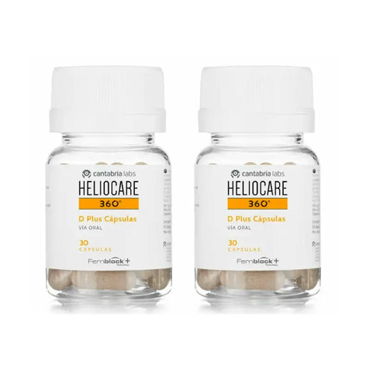 Heliocare Duplo 360° D Plus, 2X30 Capsules