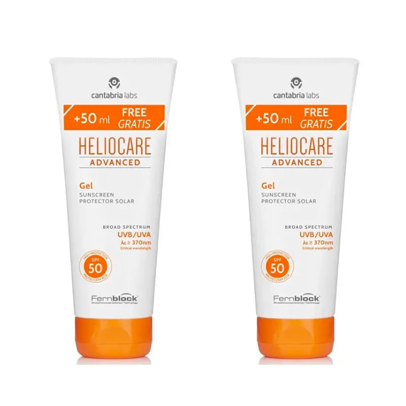 Heliocare Duplo Heliocare Advanced Gel Spf 50, 2X250 Ml