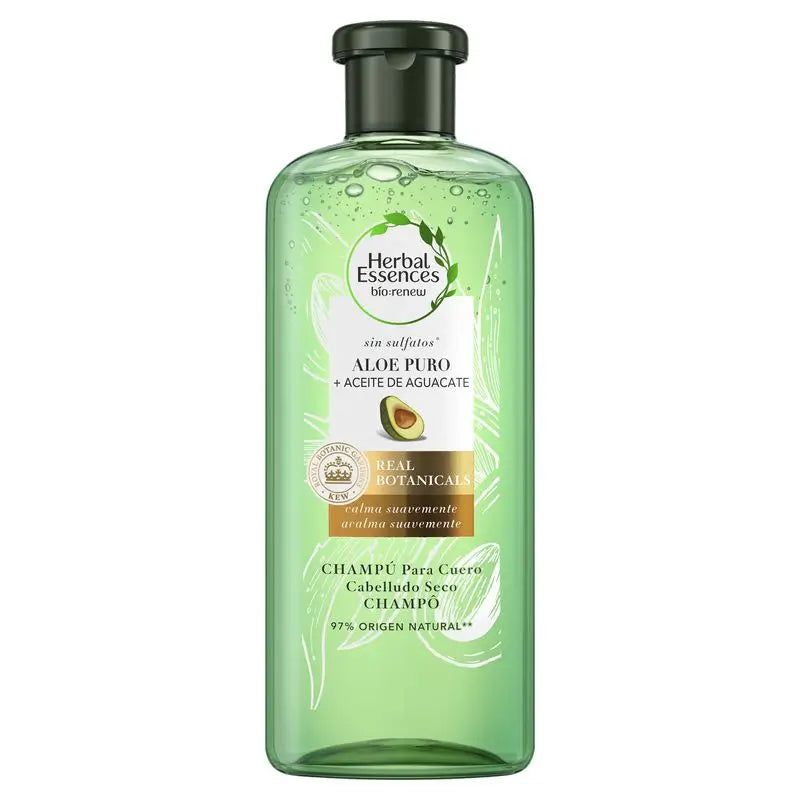 Herbal Essences Pure Aloe + Avocado Oil Shampoo 380Ml