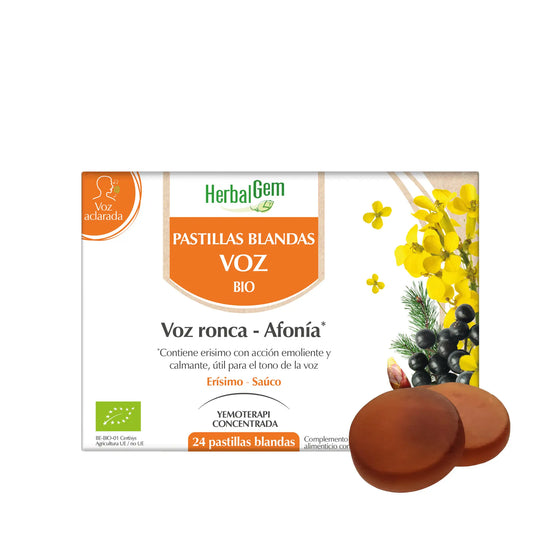 Herbalgem Pastillas Blandas Voz 24 Chicles