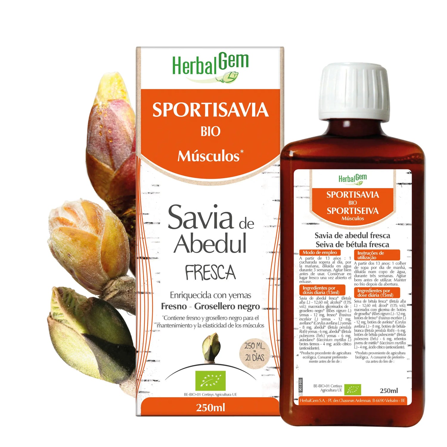 Herbalgem Sportisavia 250 ml