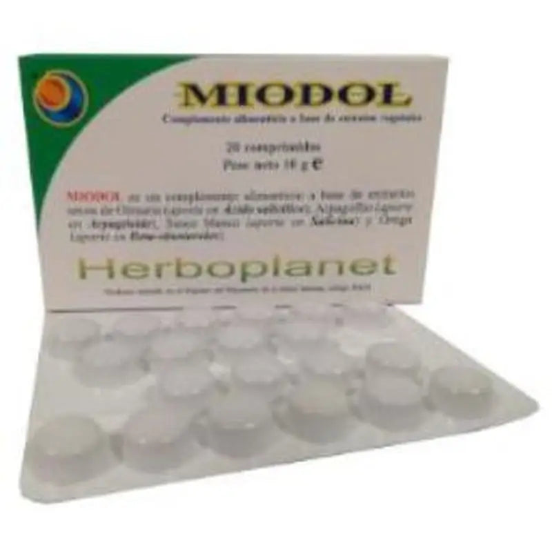 Herboplanet Miodol 20 Comprimidos