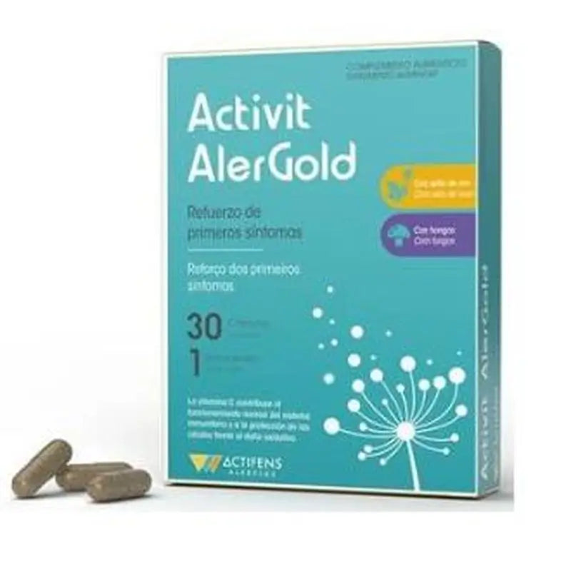 Herbora Actifens Activit Alergold 30 Cápsulas 