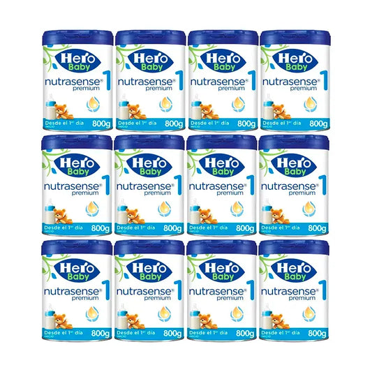 Hero Baby Nutrasense Premium Infant Milk 1 , 12 x 800 g