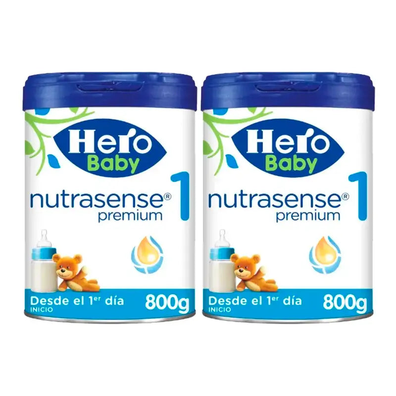 Hero Baby Nutrasense Premium Infant Milk 1 , 2 x 800 grams