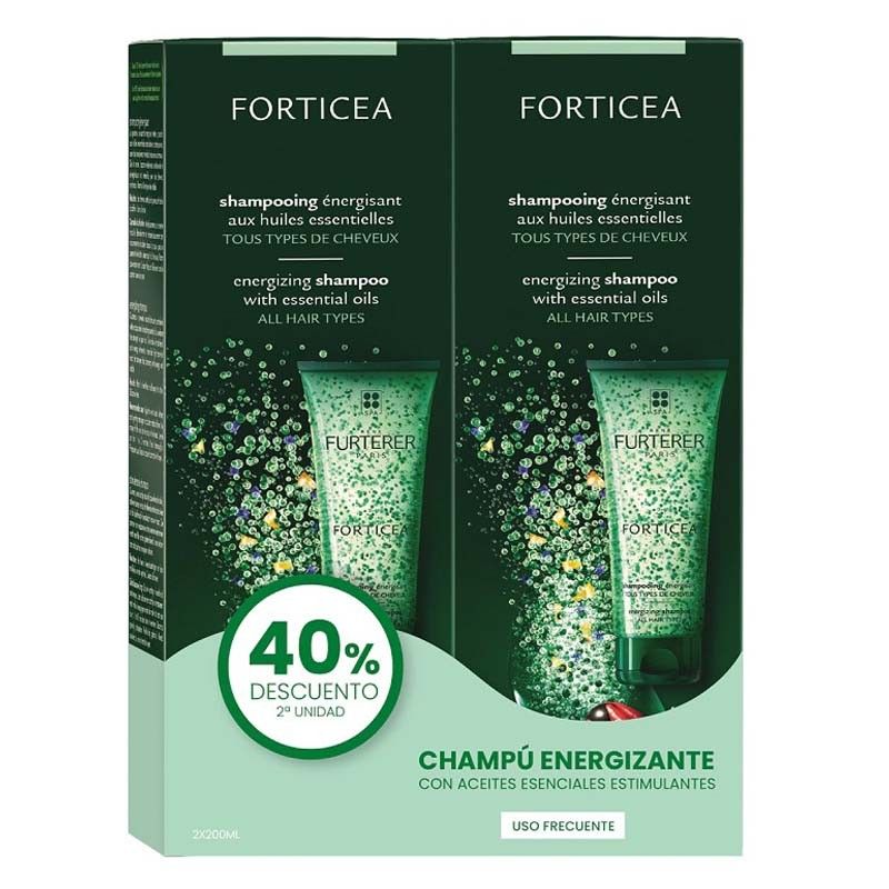 Rene Furterer Duplo Forticea Shampoo New 2x200 ml -40% 2nd unit