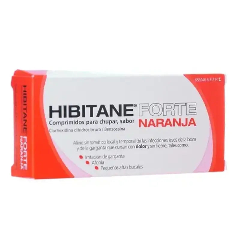 Hibitane Forte Orange 20 Sucking Tablets