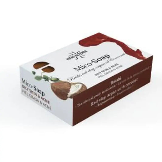 Hifas Da Terra Mico-Soap Reishi-Arcilla Roja-Argan-Coco 150Gr. 