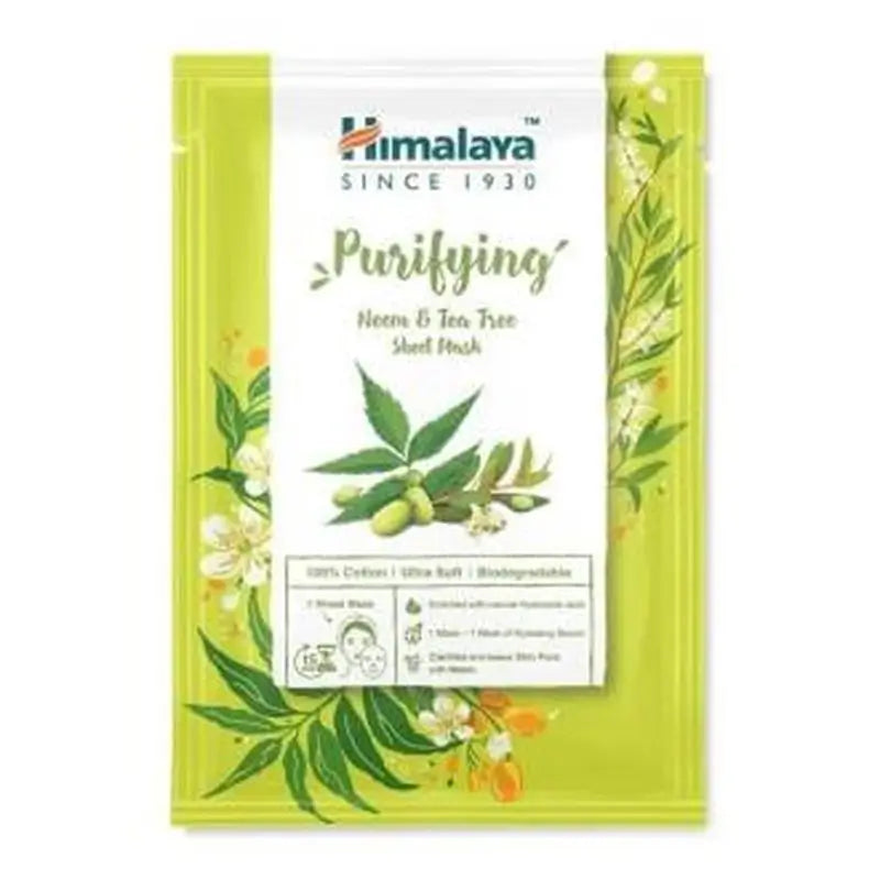 Himalaya Mascarilla Facial Purifying Neem-Arbol Te 30Ml. 