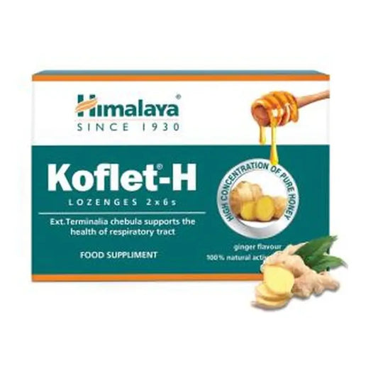 Himalaya Pastillas Koflet Garganta Jengibre 12Comp.