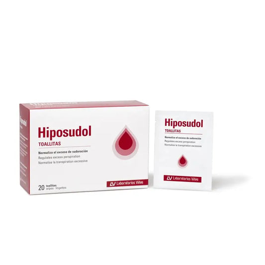 Hiposudol Wipes 20 Units