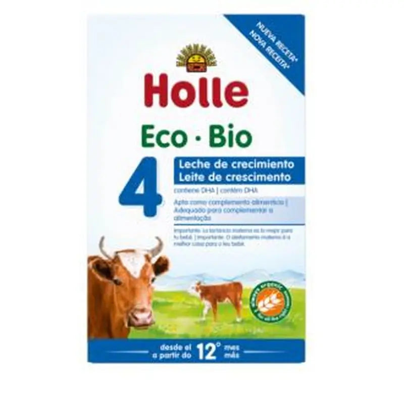 Holle Leche De Crecimiento 4 Vaca 600Gr. Eco