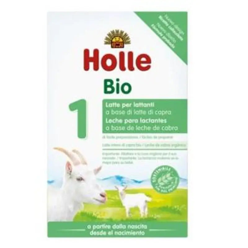 Holle Leche Para Lactantes 1 Cabra 400Gr.  Eco Demeter