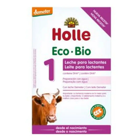 Holle Leche Para Lactantes 1 Vaca 400Gr. Demeter