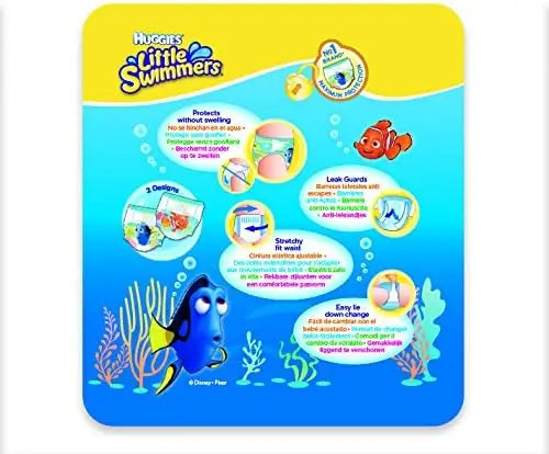 Huggies Little Swimmers Nappy Size 3-4 (7-15 Kg), 12 Pcs.