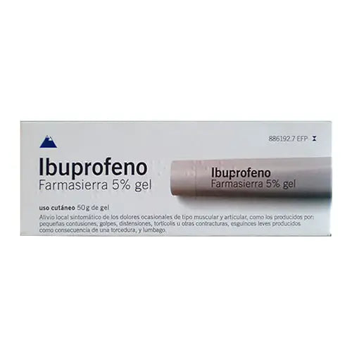 Ibuprofen farmasierra topical gel 50 grams