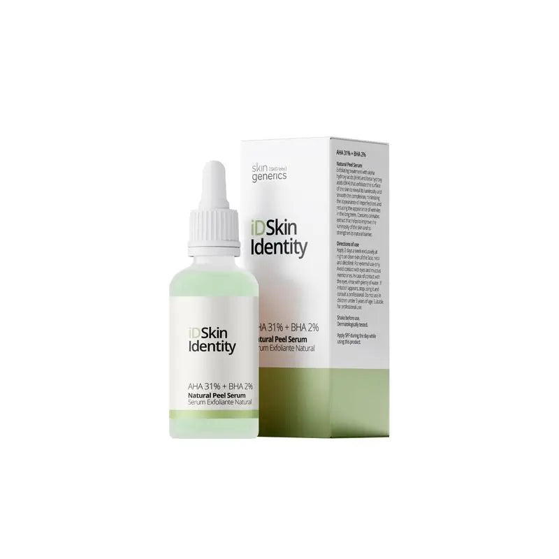 Id Skin Identity Natural Peel Serum Aha 31% + Bha 2%, 30 ml