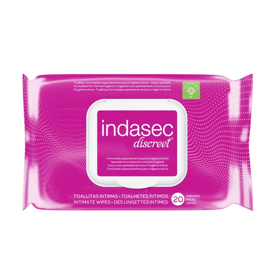 Indasec Intimate Hygiene Wipes , 30 units