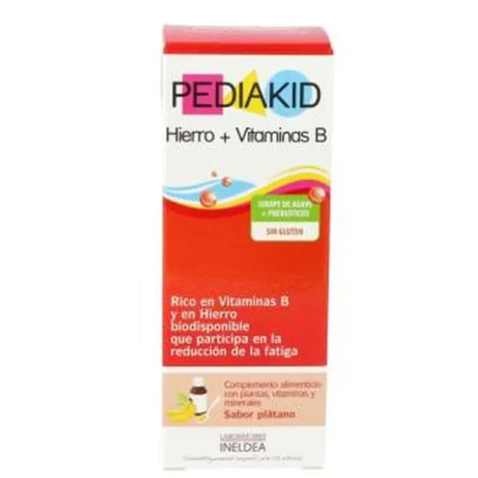 Ineldea Pediakid Hierro-Vit.B Jarabe 125Ml.