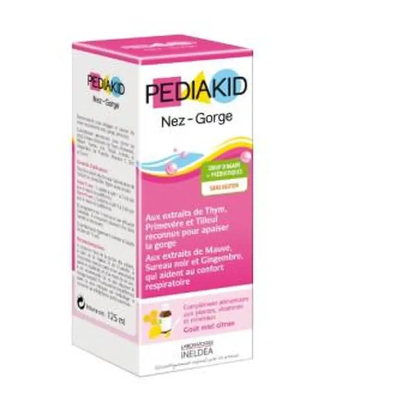 Ineldea Pediakid Nariz-Garganta Jarabe 125Ml.