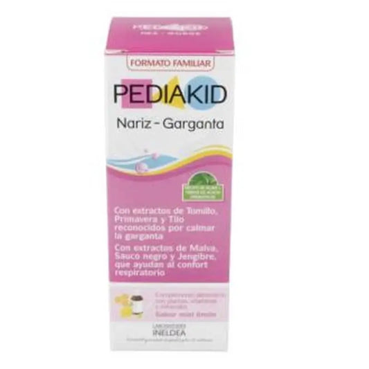 Ineldea Pediakid Nariz-Garganta Jarabe 250Ml.