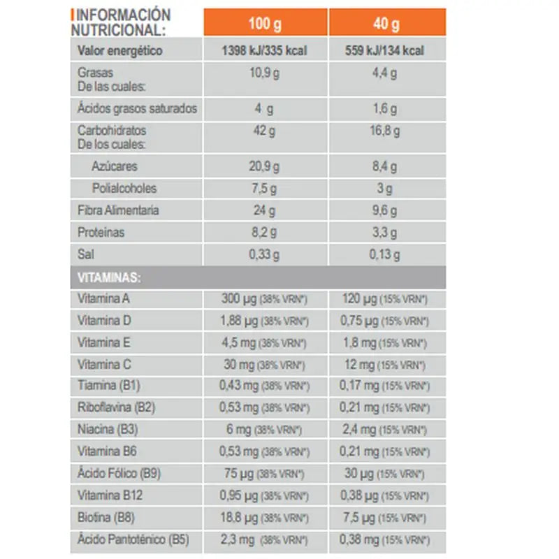 Infisport Energy Bar 40 gr x 24 units