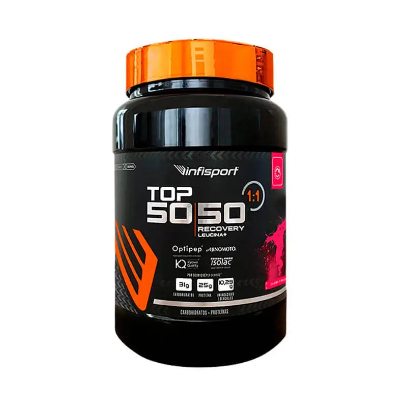 Infisport Top 50:50 Recovery Leucina+ Sabor Fresa 1,2 Kg