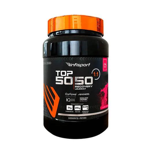 Infisport Top 50:50 Recovery Leucina+ Sabor Fresa 1,2 Kg