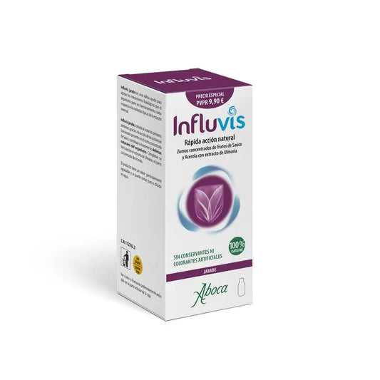 Aboca Influvis Syrup Influvis Syrup - Bottle 120 G, Immune Defence, Natural Action, With Elderberry And Acerola, 120 g