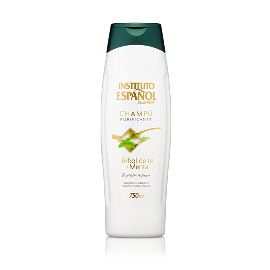 Instituto Español Tea Tree + Mint Shampoo - 750 Ml