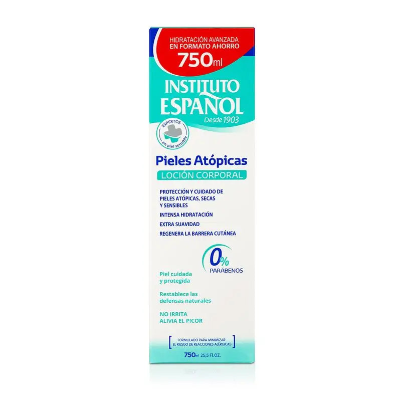 Instituto Español Atopic Skin Lotion Dispenser , 750 ml