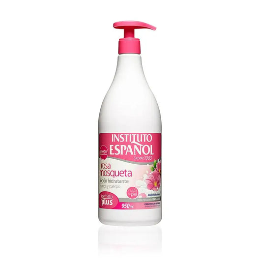 Instituto Español Rose Hip Lotion Dispenser, 950 ml