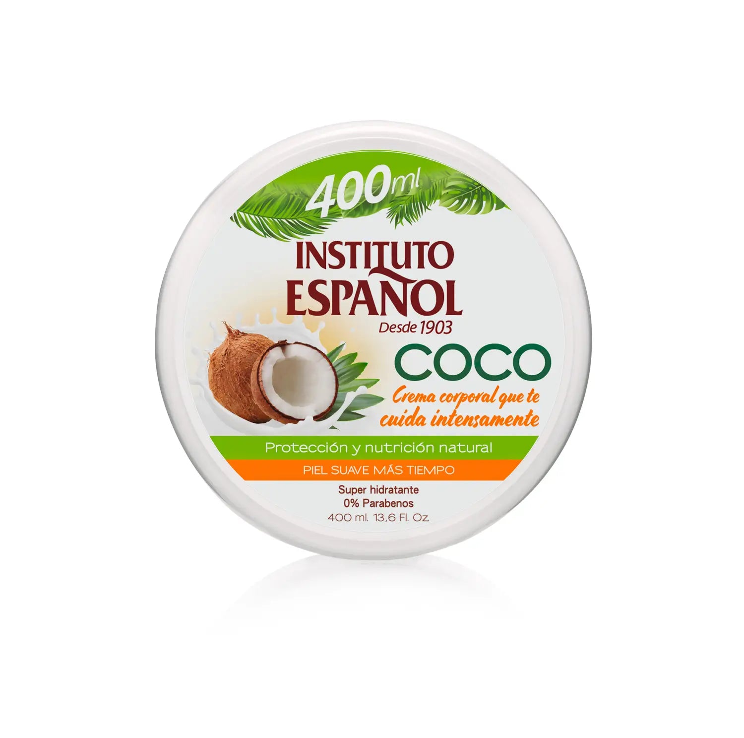 Instituto Español Coconut Body Cream Jar - 400 Ml