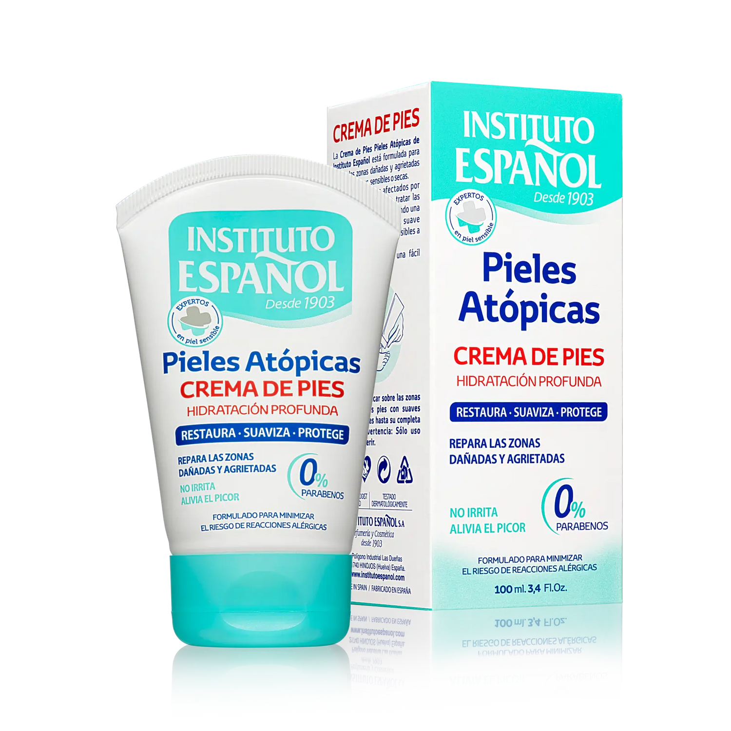 Instituto Español Atopic Skin Foot Cream Tube - 100 Ml