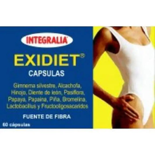 Integralia Exidiet Vientre Plano 60 Cápsulas 