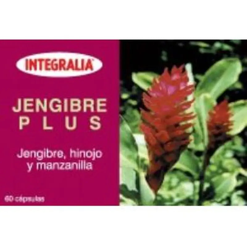 Integralia Jengibre Plus 60 Cápsulas 