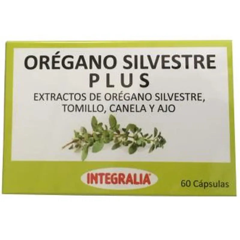 Integralia Oregano Silvestre Plus 60 Cápsulas 