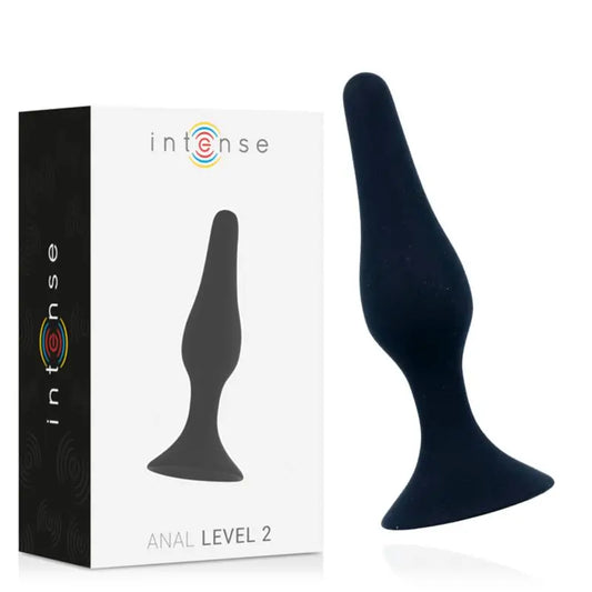 Intense Anal Toys  Anal Level 2 11.5Cm Negro 