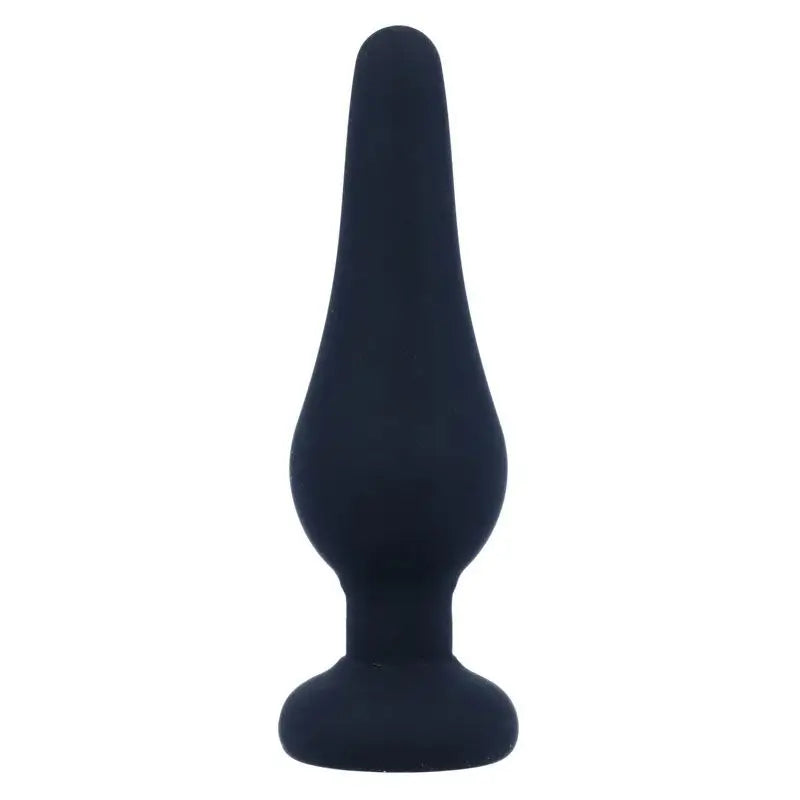 Intense Anal Toys  Anal Plug Pipo S Silicone Negro 9.8 Cm 