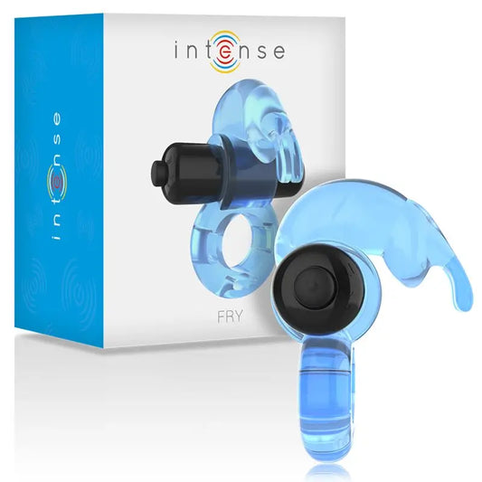 Intense Couples Toys Fry Vibrating Ring Blue