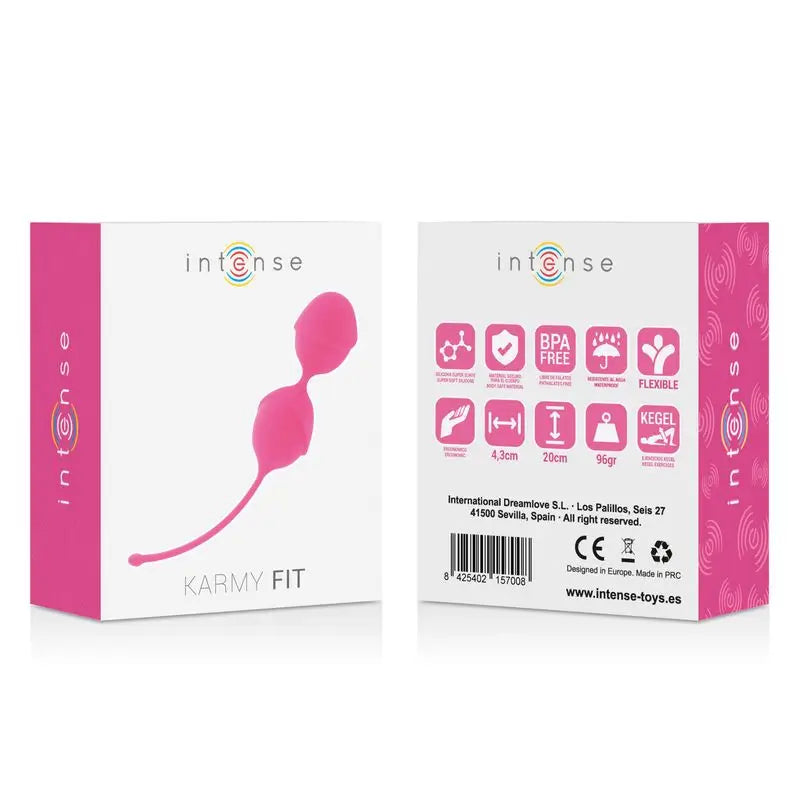 Intense Health & Fun  Karmy Fit Kegel Silicone Fucsia 