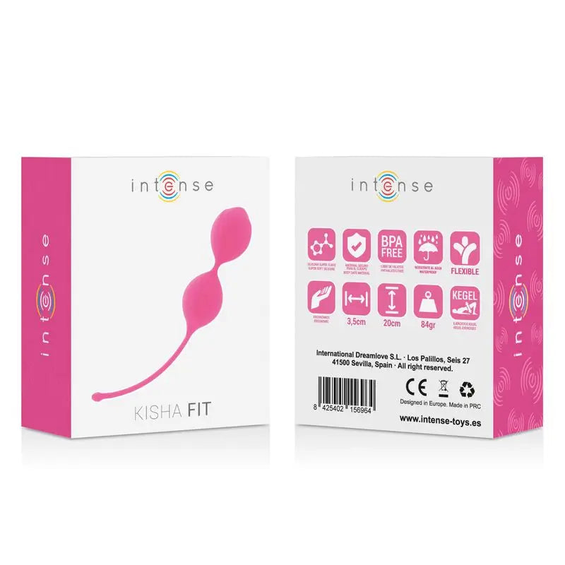 Intense Health & Fun  Kisha Fit Silicone Kegel Fuchsia 