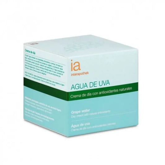 Interapothek Crema Día Agua De Uva, 50 ml