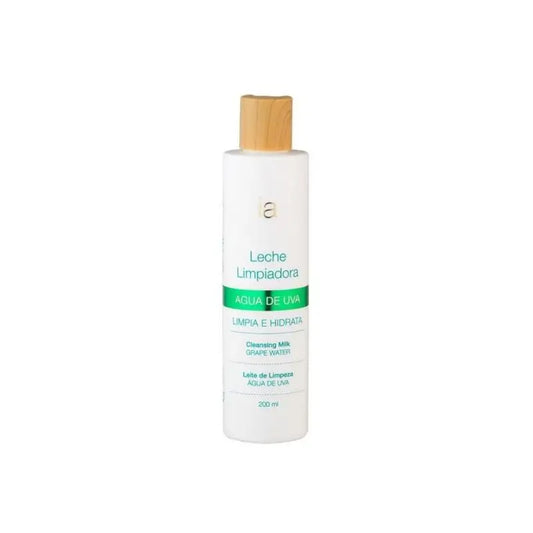 Interapothek Leche Limpiadora Agua Uva, 200 ml