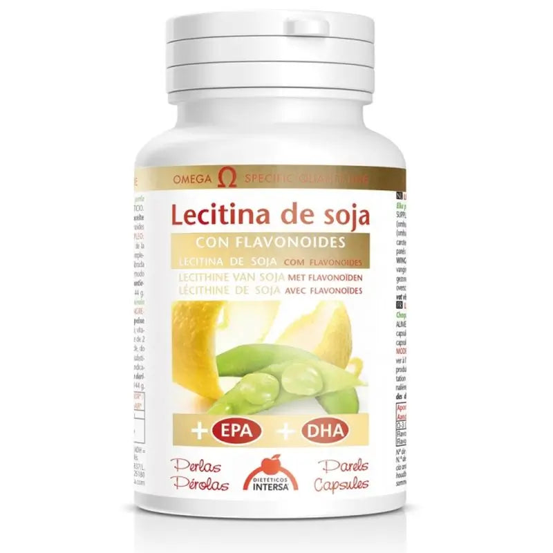 Intersa Lecitina De Soja Con Flavonoides , 90 cápsulas