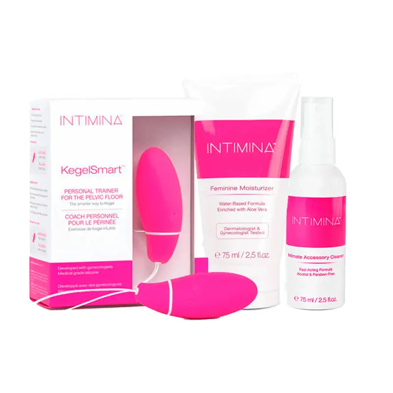 Intimina Kegelsmart + Intimina Limpiador Higienizantel + Intimina Hidratante, 12